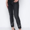 Picadilly Canada | Floral Embroidered Jeans