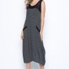 Picadilly Canada | Sleeveless Strappy Balloon Dress Black