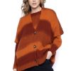 Picadilly Canada | Oversized Cardigan With Pockets Paprika Multi