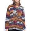 Picadilly Canada | Space Dyed Sweater Top Pinecone Multi