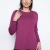 Picadilly Canada | Long Sleeve Button-Trim Top