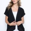 Picadilly Canada | Eyelet Detailed Vest Black