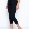 Picadilly Canada | Embellished Capri Pants Black