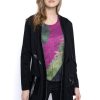 Picadilly Canada | Open-Front Jacket With Pockets Black