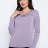 Picadilly Canada | Embellished Cut-Out Top