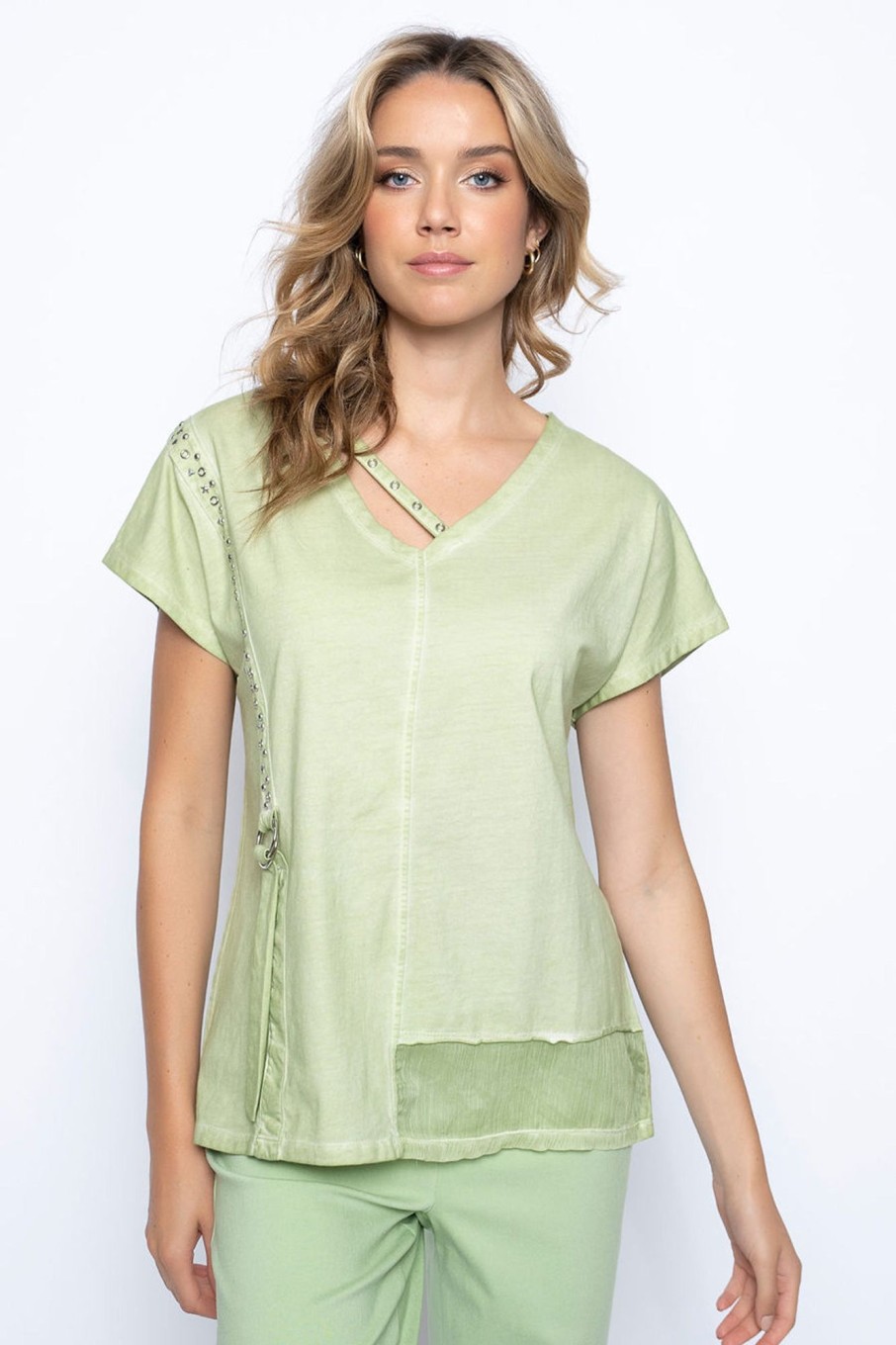 Picadilly Canada | Embellished Top With Strap