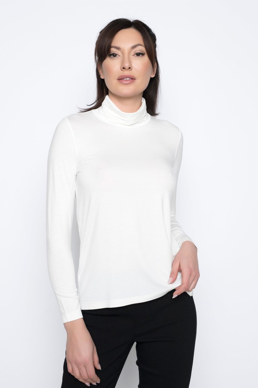 Picadilly Canada | Long Sleeve Turtle Neck Top