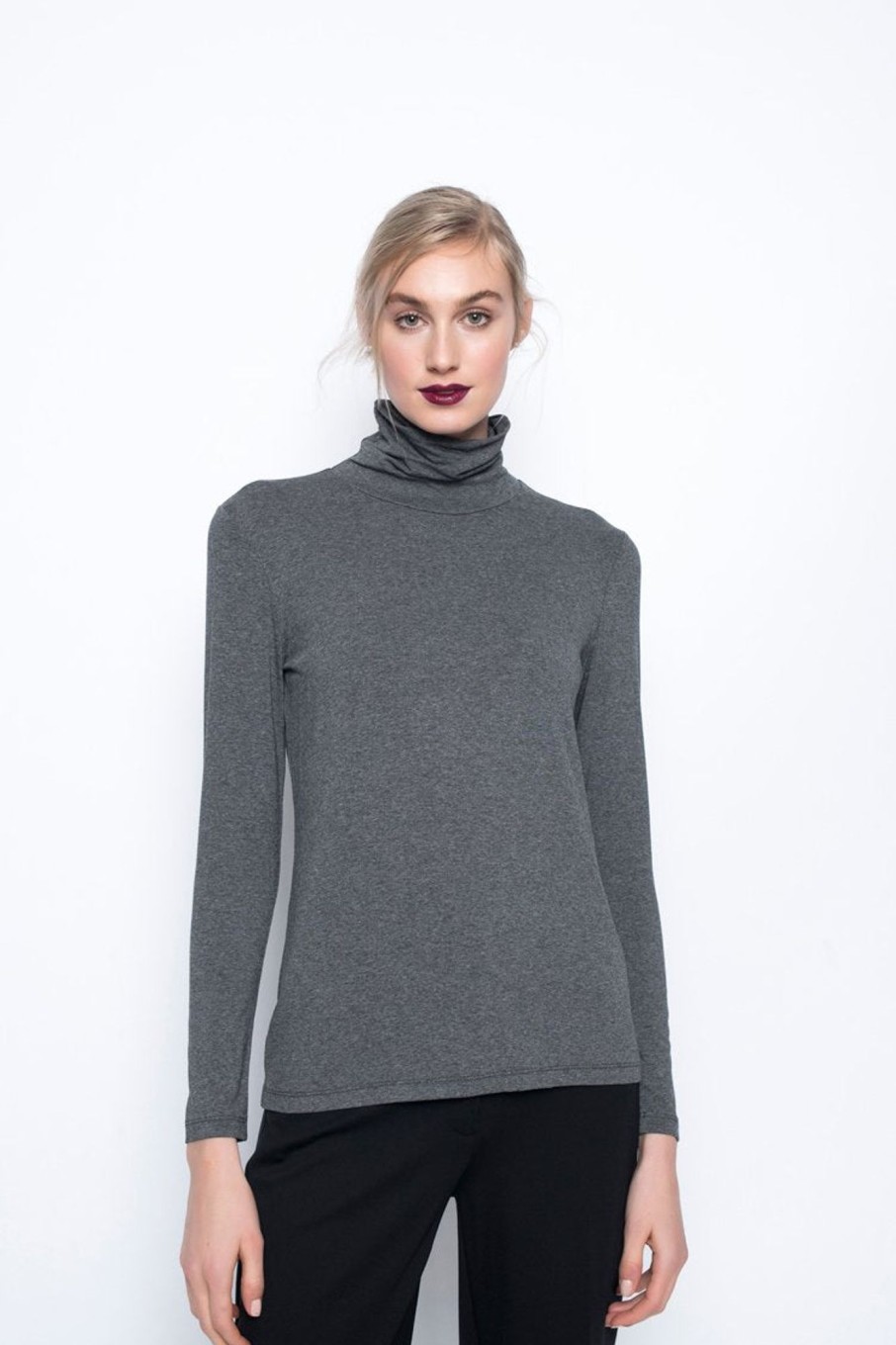 Picadilly Canada | Long Sleeve Turtleneck Top