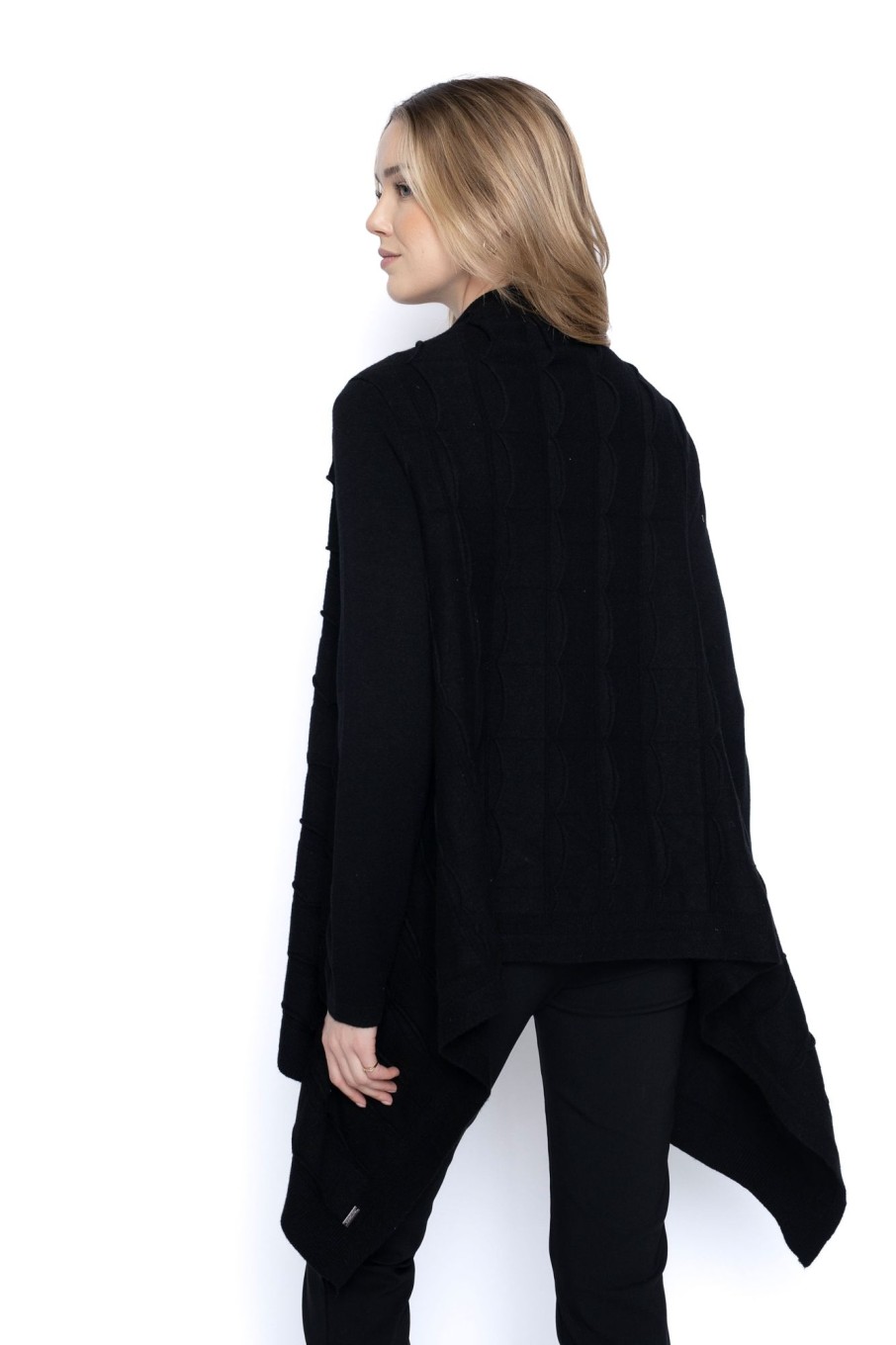 Picadilly Canada | Textured Open-Front Jacket