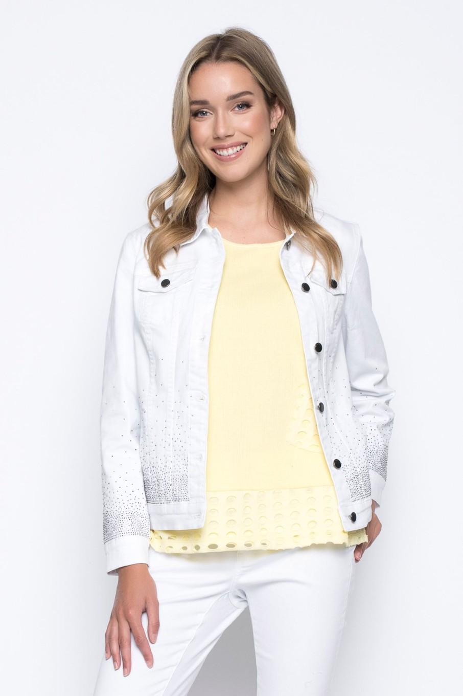 Picadilly Canada | Rhinestone Embellished Jacket