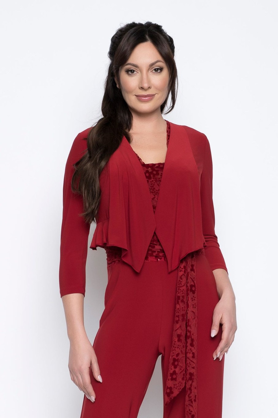 Picadilly Canada | Ruffle Hem Bolero