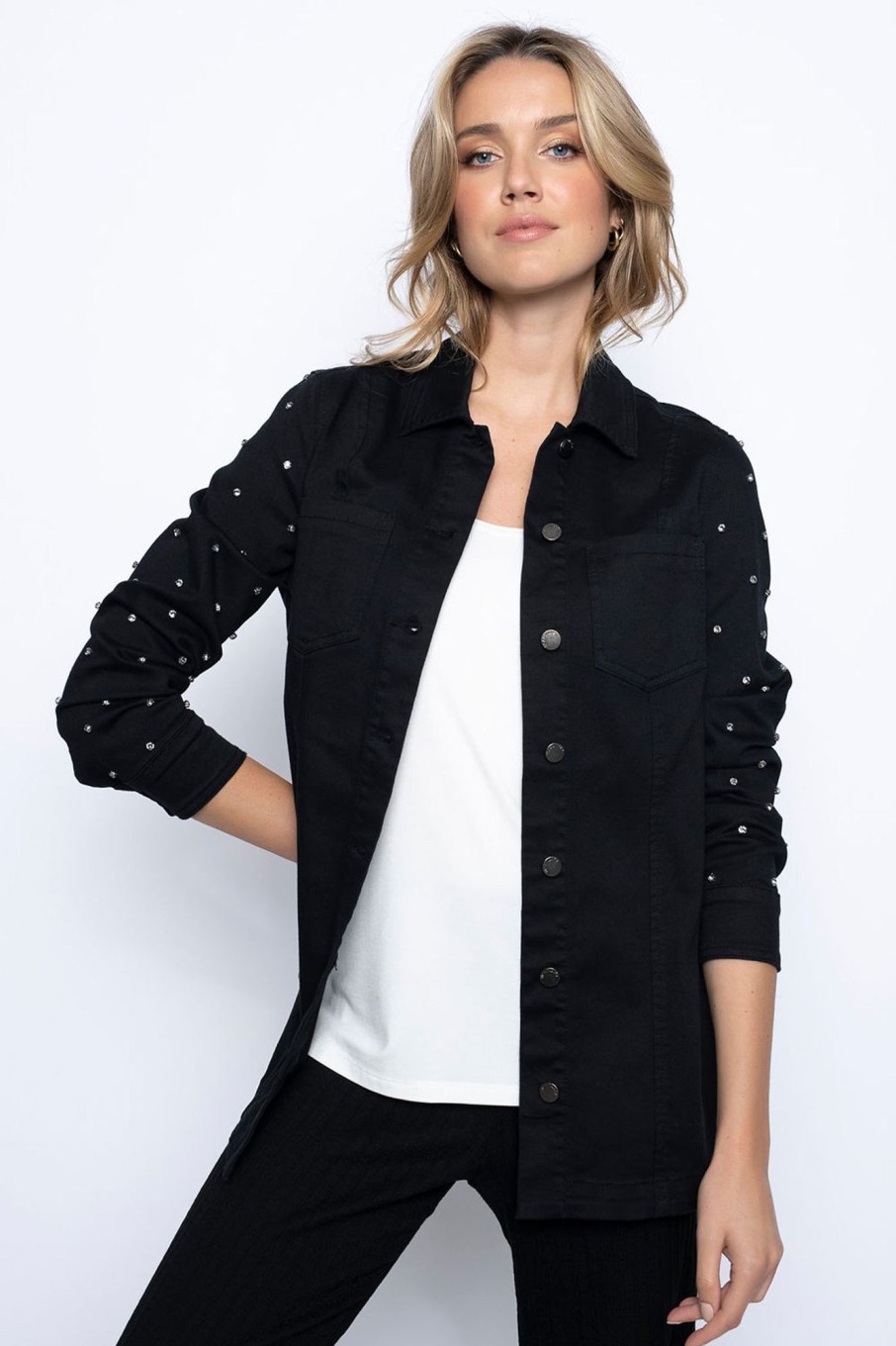 Picadilly Canada | Stone Embellished Jacket