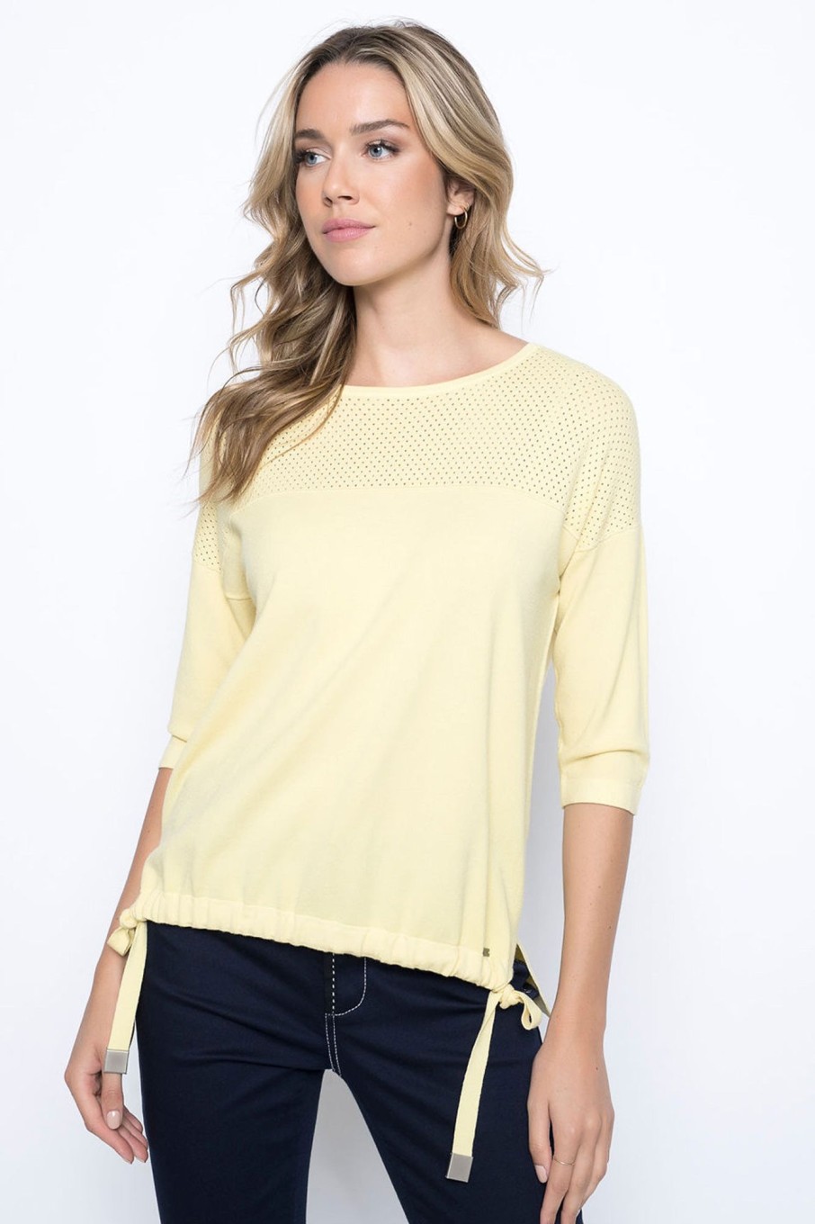 Picadilly Canada | Drawstring Hem Top