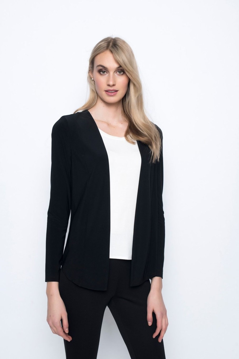 Picadilly Canada | Long Open Front Jacket