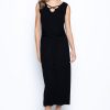 Picadilly Canada | Keyhole Cut Out Neckline Maxi Dress