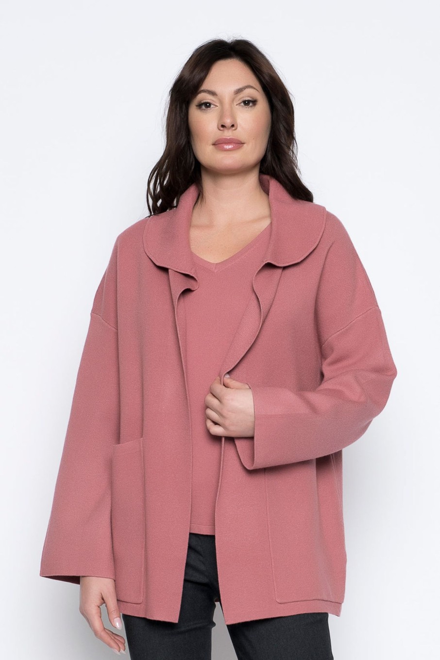 Picadilly Canada | Draped Collar Jacket