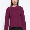 Picadilly Canada | Mock Neck Texture Knit Top