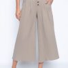 Picadilly Canada | Pleated Wide-Leg Pants Kangaroo