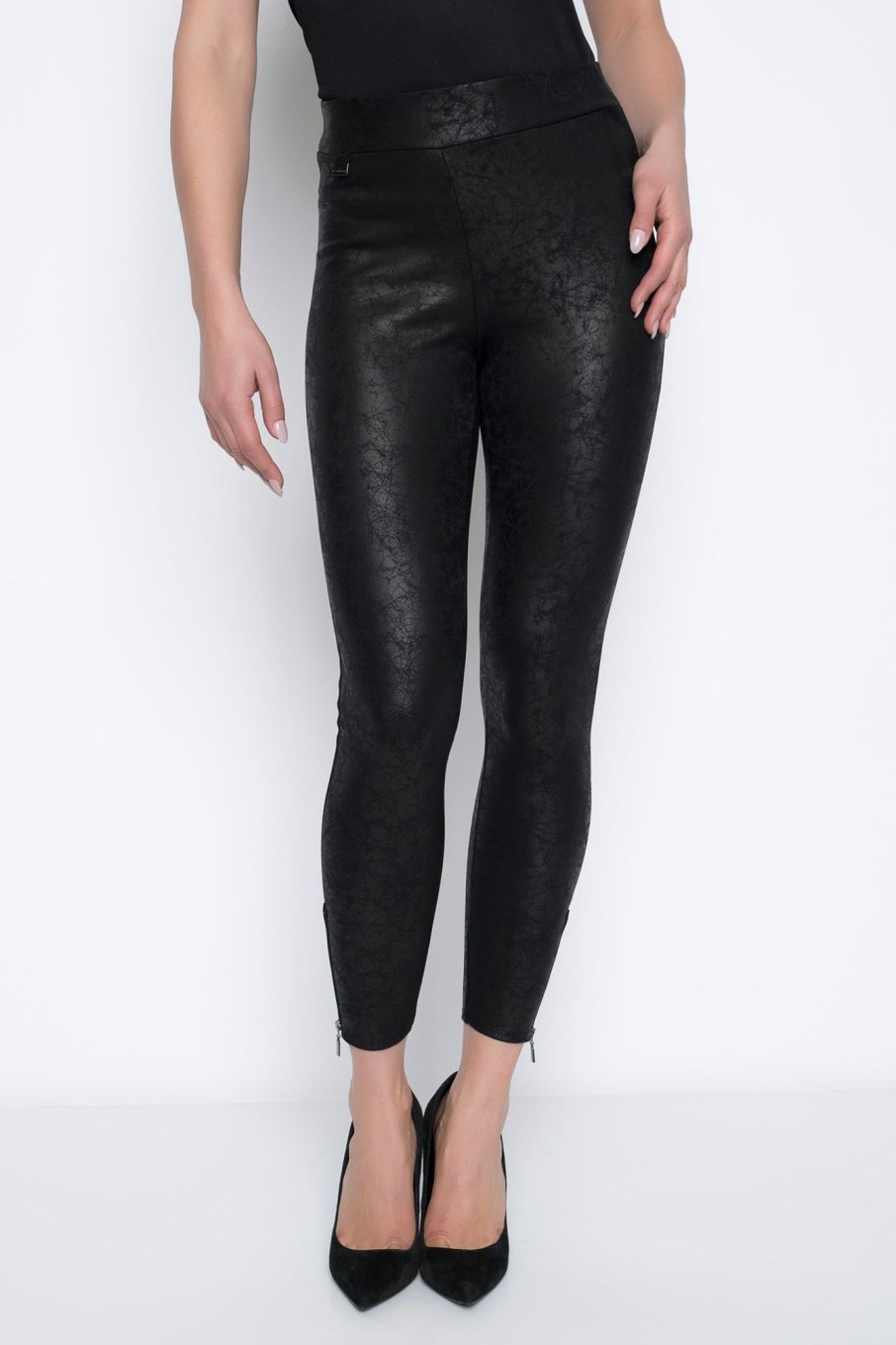 Picadilly Canada | Zipper Trim Legging Black